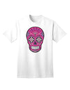 Version 4 Pink Day of the Dead Calavera - Premium Adult T-Shirt for the Discerning Shopper-Mens T-shirts-TooLoud-White-Small-Davson Sales