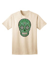 Version 5 Green Day of the Dead Calavera - Premium Adult T-Shirt for Ecommerce Collection-Mens T-shirts-TooLoud-Natural-Small-Davson Sales