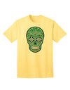 Version 5 Green Day of the Dead Calavera - Premium Adult T-Shirt for Ecommerce Collection-Mens T-shirts-TooLoud-Yellow-Small-Davson Sales