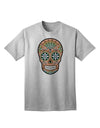 Version 6 Copper Patina - Day of the Dead Calavera: Premium Adult T-Shirt Collection-Mens T-shirts-TooLoud-AshGray-Small-Davson Sales