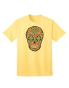 Version 6 Copper Patina - Day of the Dead Calavera: Premium Adult T-Shirt Collection-Mens T-shirts-TooLoud-Yellow-Small-Davson Sales