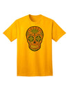 Version 6 Copper Patina - Day of the Dead Calavera: Premium Adult T-Shirt Collection-Mens T-shirts-TooLoud-Gold-Small-Davson Sales