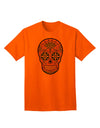 Version 6 Copper Patina - Day of the Dead Calavera: Premium Adult T-Shirt Collection-Mens T-shirts-TooLoud-Orange-Small-Davson Sales