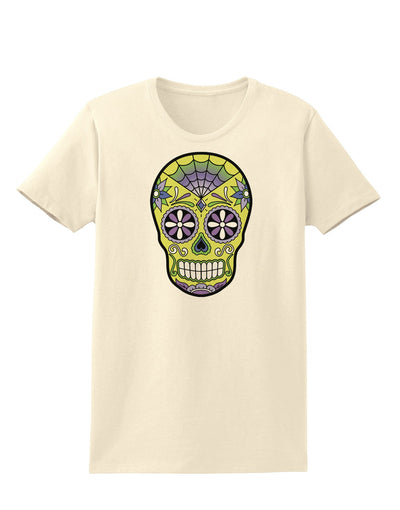 Version 7 Poison Day of the Dead Calavera Womens T-Shirt-Womens T-Shirt-TooLoud-Natural-X-Small-Davson Sales