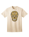 Version 8 Gold - Day of the Dead Calavera: Premium Adult T-Shirt Collection-Mens T-shirts-TooLoud-Natural-Small-Davson Sales