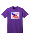 Veterans Day 2015 WaterColor Adult Dark T-Shirt-Mens T-Shirt-TooLoud-Purple-Small-Davson Sales