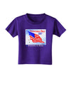 Veterans Day 2015 WaterColor Toddler T-Shirt Dark-Toddler T-Shirt-TooLoud-Purple-2T-Davson Sales