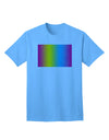 Vibrant CMY Graphic Rainbow Adult T-Shirt for Fashion Enthusiasts-Mens T-shirts-TooLoud-Aquatic-Blue-Small-Davson Sales