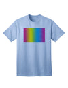 Vibrant CMY Graphic Rainbow Adult T-Shirt for Fashion Enthusiasts-Mens T-shirts-TooLoud-Light-Blue-Small-Davson Sales