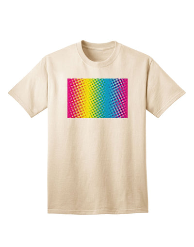 Vibrant CMY Graphic Rainbow Adult T-Shirt for Fashion Enthusiasts-Mens T-shirts-TooLoud-Natural-Small-Davson Sales