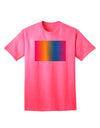 Vibrant CMY Graphic Rainbow Adult T-Shirt for Fashion Enthusiasts-Mens T-shirts-TooLoud-Neon-Pink-Small-Davson Sales