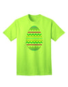Vibrant Easter Egg-Themed Adult T-Shirt - A Festive Addition to Your Spring Wardrobe-Mens T-shirts-TooLoud-Neon-Green-Small-Davson Sales