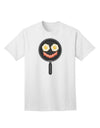 Vibrant Eggs and Bacon Smiley Face Adult T-Shirt: A Playful Addition to Your Wardrobe, Crafted by TooLoud-Mens T-shirts-TooLoud-White-Small-Davson Sales