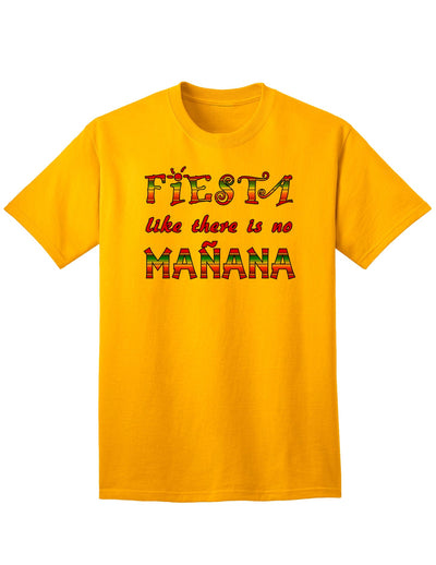 Vibrant Fiesta Celebration Adult T-Shirt-Mens T-shirts-TooLoud-Gold-Small-Davson Sales