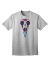 Vibrant Mystic Bird Skull Calavera: Day of the Dead Adult T-Shirt Collection-Mens T-shirts-TooLoud-AshGray-Small-Davson Sales