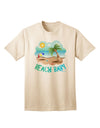 Vibrant Summer Beach Scene - Beach Baby Adult T-Shirt by TooLoud-Mens T-shirts-TooLoud-Natural-Small-Davson Sales