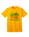 Vibrant Summer Beach Scene - Beach Baby Adult T-Shirt by TooLoud-Mens T-shirts-TooLoud-Gold-Small-Davson Sales