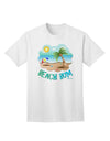 Vibrant Summer Beachscape - Beach Enthusiast Adult T-Shirt by TooLoud-Mens T-shirts-TooLoud-White-Small-Davson Sales