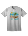 Vibrant Summer Beachscape - Life's a Beach Adult T-Shirt by TooLoud-Mens T-shirts-TooLoud-AshGray-Small-Davson Sales