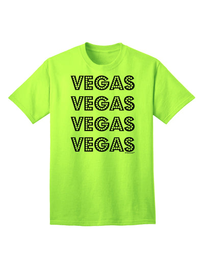 Vibrant Vegas-Inspired Show Lights Adult T-Shirt by TooLoud-Mens T-shirts-TooLoud-Neon-Green-Small-Davson Sales