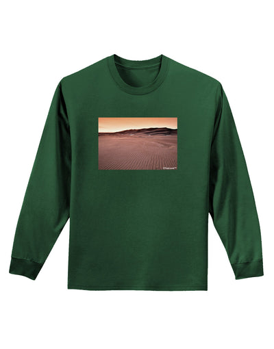 Victor Mines Adult Long Sleeve Dark T-Shirt-TooLoud-Dark-Green-Small-Davson Sales