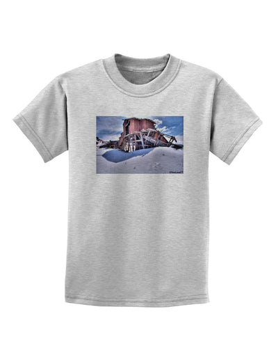 Victor Mines Colorado Childrens T-Shirt-Childrens T-Shirt-TooLoud-AshGray-X-Small-Davson Sales