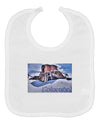 Victor Mines Colorado Text Baby Bib