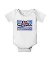 Victor Mines Colorado Text Baby Romper Bodysuit-Baby Romper-TooLoud-White-06-Months-Davson Sales