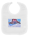 Victor Mines Colorado Watercolor Baby Bib