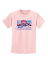 Victor Mines Colorado Watercolor Childrens T-Shirt-Childrens T-Shirt-TooLoud-PalePink-X-Small-Davson Sales