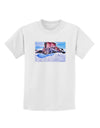 Victor Mines Colorado Watercolor Childrens T-Shirt-Childrens T-Shirt-TooLoud-White-X-Small-Davson Sales