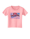 Victor Mines Colorado Watercolor Toddler T-Shirt-Toddler T-Shirt-TooLoud-Candy-Pink-2T-Davson Sales