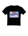 Victor Mines Colorado Watercolor Toddler T-Shirt Dark-Toddler T-Shirt-TooLoud-Black-2T-Davson Sales