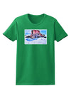 Victor Mines Colorado Watercolor Womens Dark T-Shirt-TooLoud-Kelly-Green-X-Small-Davson Sales