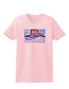 Victor Mines Colorado Watercolor Womens T-Shirt-Womens T-Shirt-TooLoud-PalePink-X-Small-Davson Sales