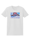 Victor Mines Colorado Watercolor Womens T-Shirt-Womens T-Shirt-TooLoud-White-X-Small-Davson Sales