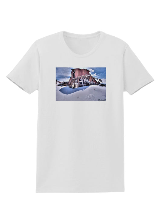 Victor Mines Colorado Womens T-Shirt-Womens T-Shirt-TooLoud-White-X-Small-Davson Sales