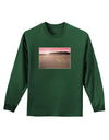 Victor Mines Pink Sunrise Adult Long Sleeve Dark T-Shirt-TooLoud-Dark-Green-Small-Davson Sales