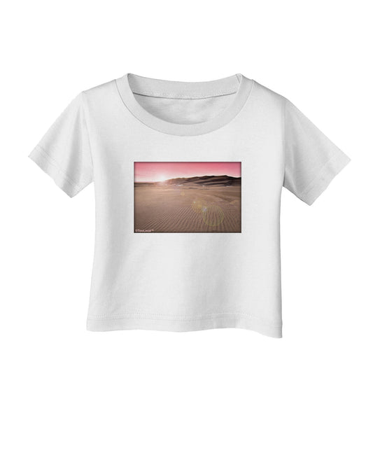Victor Mines Pink Sunrise Infant T-Shirt-Infant T-Shirt-TooLoud-White-06-Months-Davson Sales