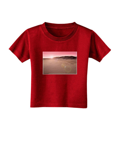 Victor Mines Pink Sunrise Toddler T-Shirt Dark-Toddler T-Shirt-TooLoud-Red-2T-Davson Sales