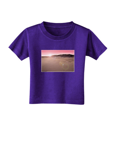 Victor Mines Pink Sunrise Toddler T-Shirt Dark-Toddler T-Shirt-TooLoud-Purple-2T-Davson Sales