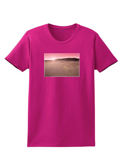 Victor Mines Pink Sunrise Womens Dark T-Shirt-Womens T-Shirt-TooLoud-Hot-Pink-Small-Davson Sales