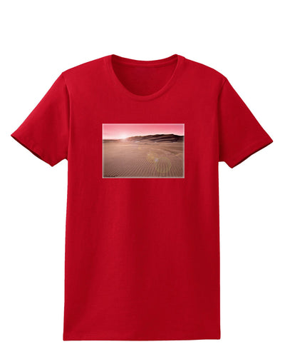 Victor Mines Pink Sunrise Womens Dark T-Shirt-Womens T-Shirt-TooLoud-Red-X-Small-Davson Sales