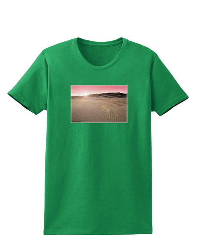 Victor Mines Pink Sunrise Womens Dark T-Shirt-Womens T-Shirt-TooLoud-Kelly-Green-X-Small-Davson Sales