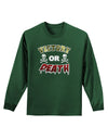 Victory Or Death Adult Long Sleeve Dark T-Shirt-TooLoud-Dark-Green-Small-Davson Sales