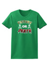 Victory Or Death Womens Dark T-Shirt-TooLoud-Kelly-Green-X-Small-Davson Sales