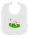 Vigilant Dog Watercolor Baby Bib