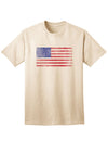 Vintage American Flag Adult T-Shirt with a Distinctive Weathered Look-Mens T-shirts-TooLoud-Natural-Small-Davson Sales