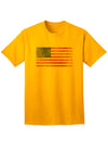 Vintage American Flag Adult T-Shirt with a Distinctive Weathered Look-Mens T-shirts-TooLoud-Gold-Small-Davson Sales