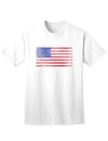 Vintage American Flag Adult T-Shirt with a Distinctive Weathered Look-Mens T-shirts-TooLoud-White-Small-Davson Sales